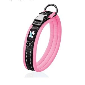 Neoprene padded reflective collar